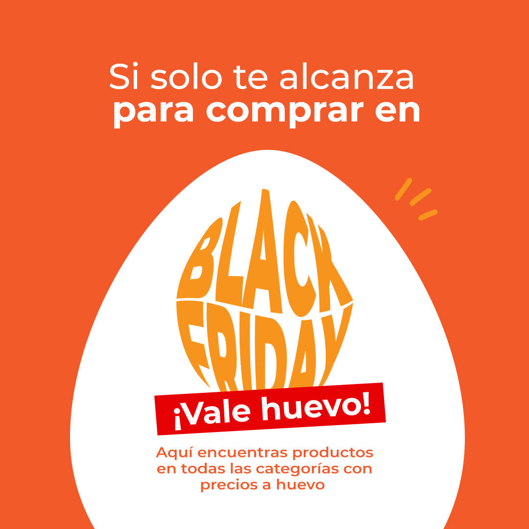 ¿Quieres comprar con descuento sin esperar al Black Friday? En Saldos a Huevo puedes hacerlo todos los días - Saldos A Huevo