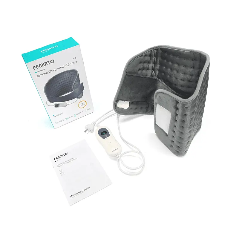 Almohadilla Eléctrica Térmica Lumbar Femmto AL2 en oferta outlet Colombia saldos a huevo