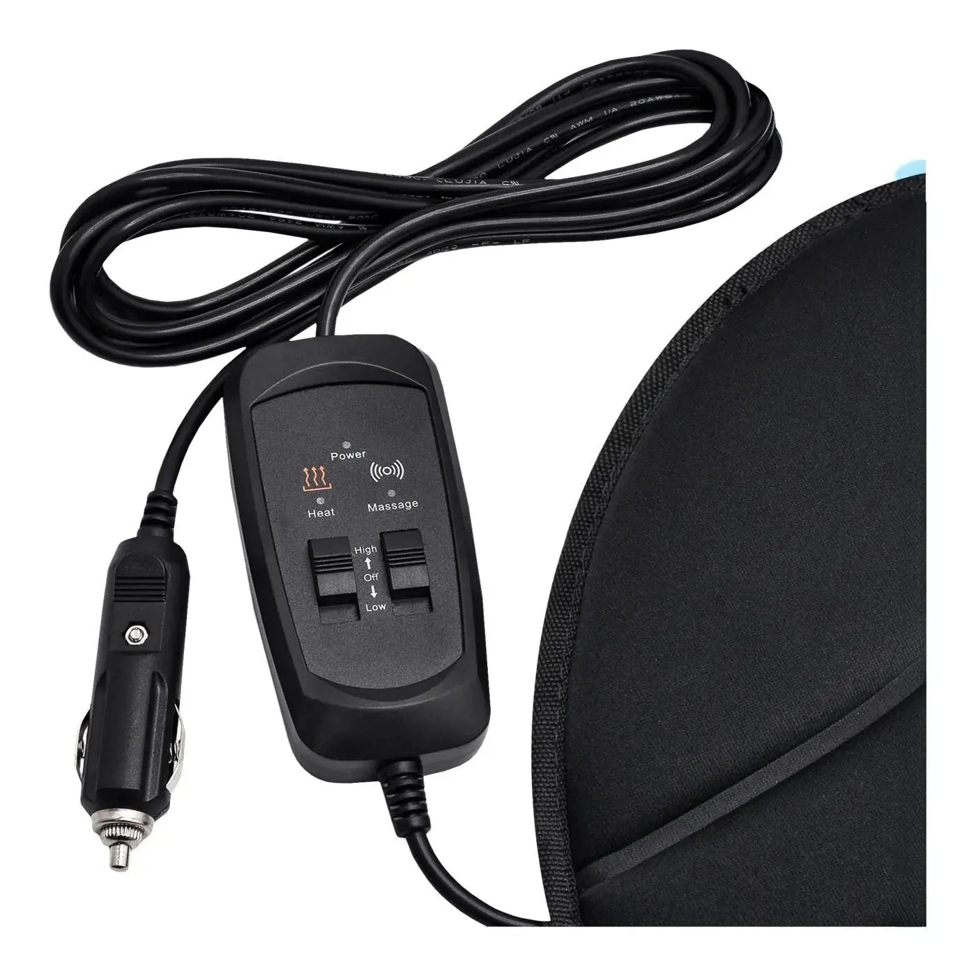 Asiento Masajeador Eléctrico para Espalda y Cintura - Ferrenovo en oferta outlet Colombia saldos a huevo