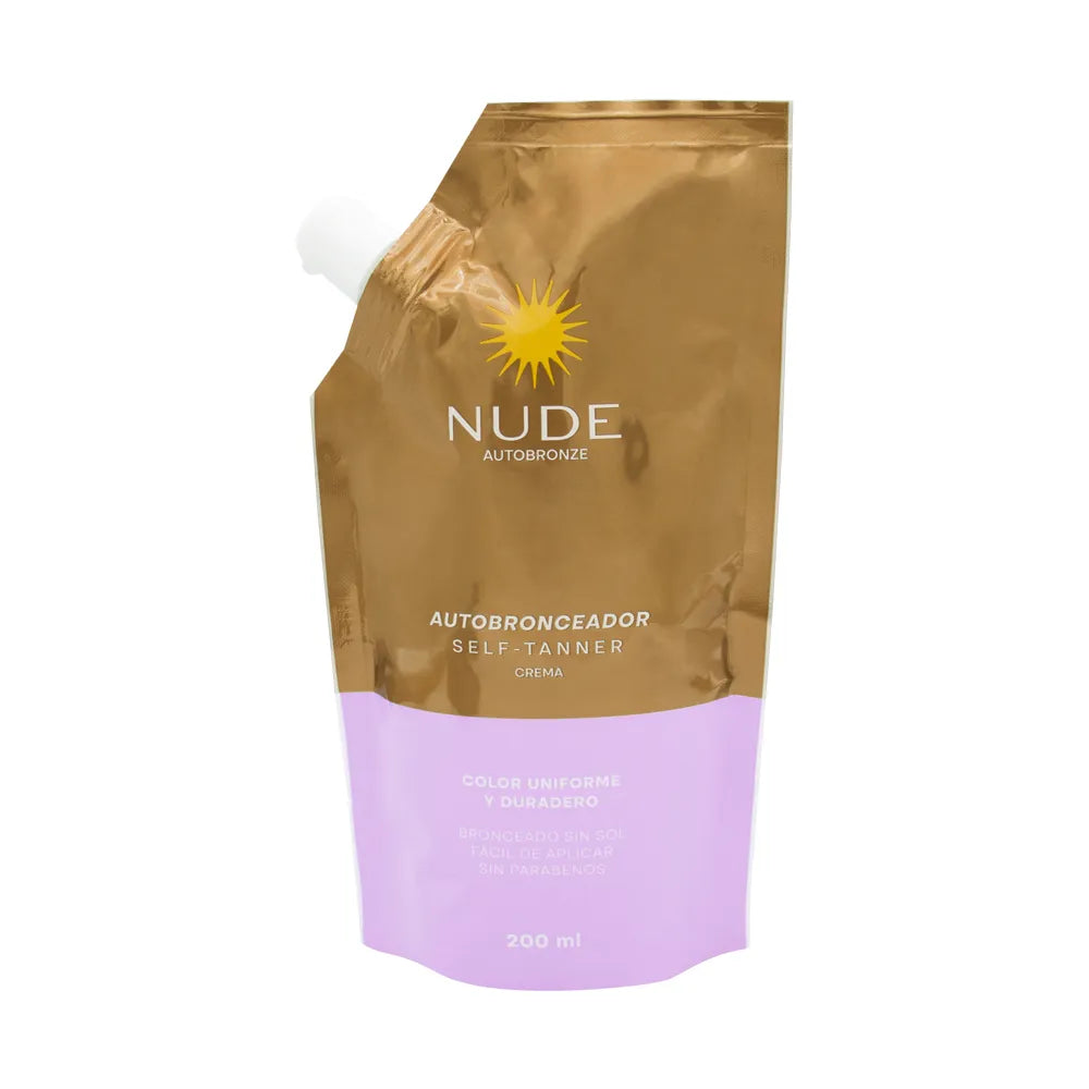 Autobronceador Nude Doypack 200 ml en oferta outlet Colombia saldos a huevo