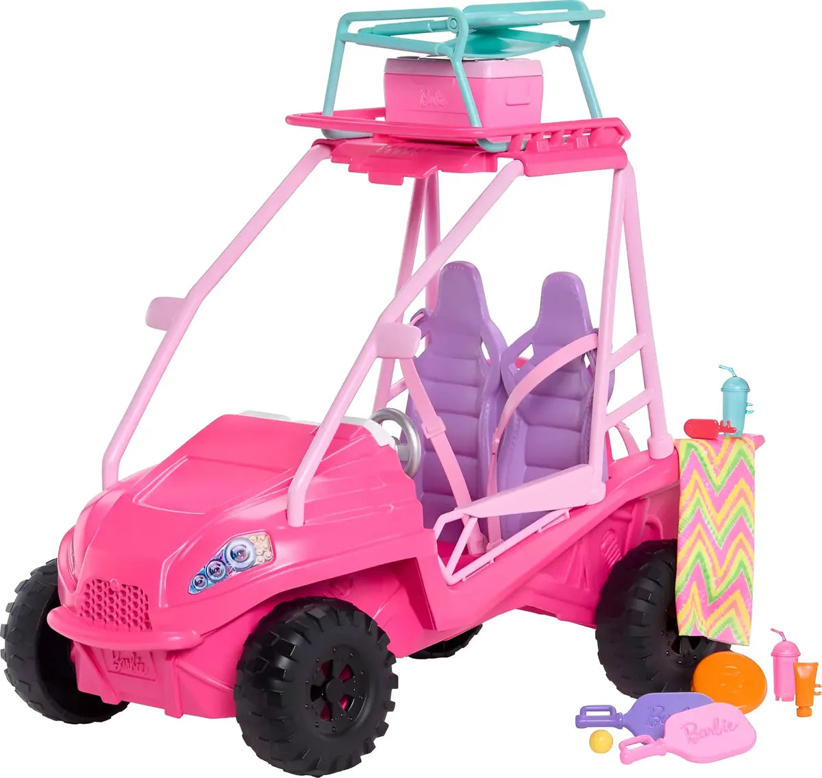 Barbie Detectives en la Playa Vehículo Buggy de Playa - Mattel