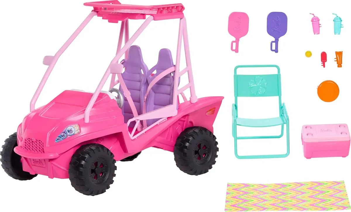 Barbie Detectives en la Playa Vehículo Buggy de Playa - Mattel