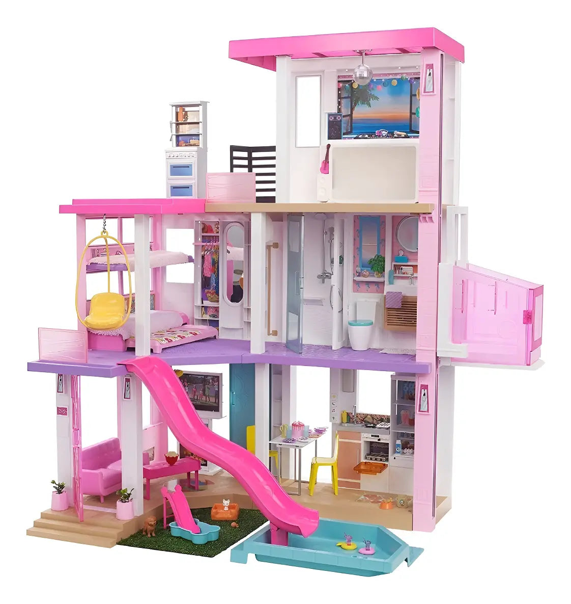 Barbie Dreamhouse Casa de los Sueños con Luces y Sonidos – Mattel