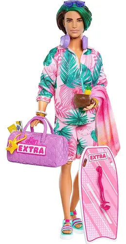 Barbie Extra Fly Ken Look Tropical - MATTEL