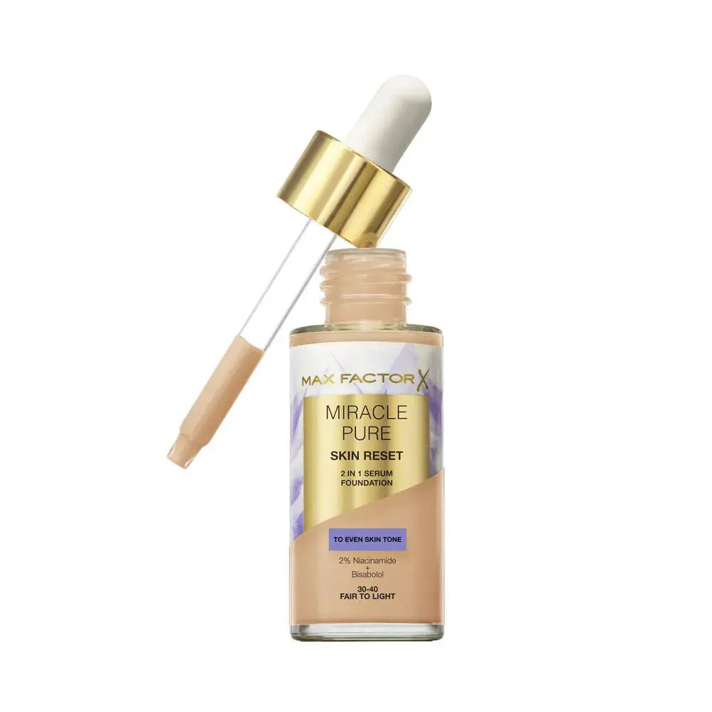 Base Miracle Pure Sérum Fair 30ml - Max Factor en oferta outlet Colombia saldos a huevo