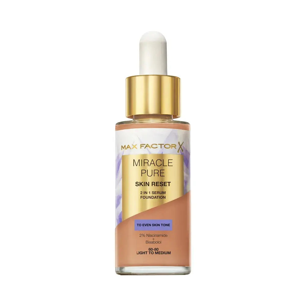Base Miracle Pure Sérum Light to Medium 30ml - Max Factor