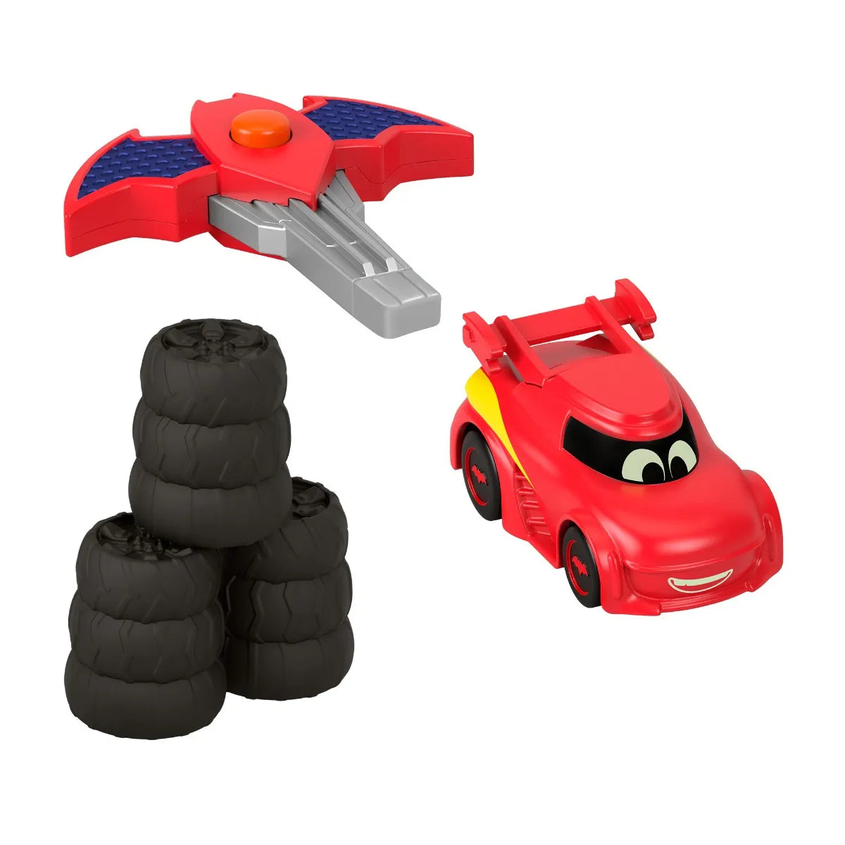 Batwheels Key Car Racers Rojo - Fisher Price en oferta outlet Colombia saldos a huevo