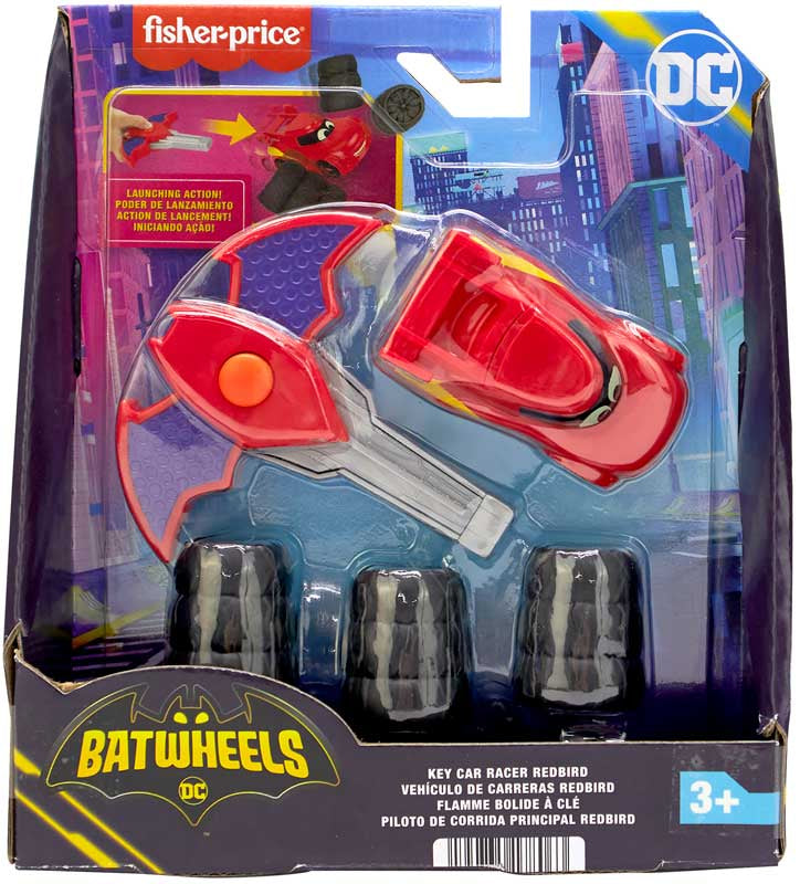 Batwheels Key Car Racers Rojo - Fisher Price en oferta outlet Colombia saldos a huevo