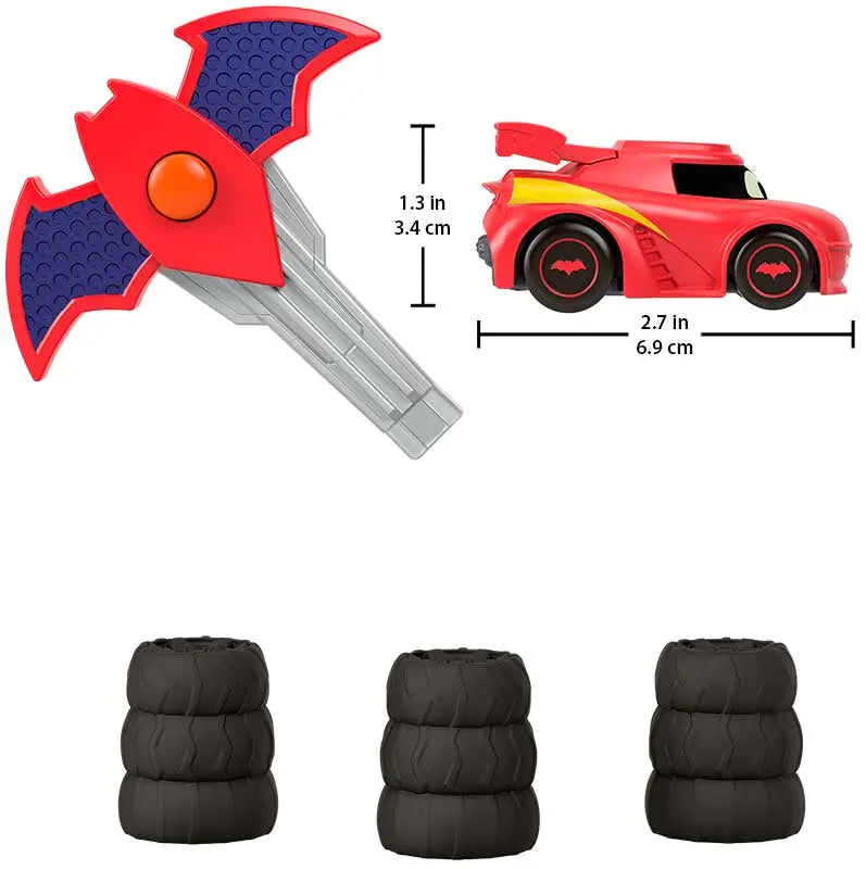Batwheels Key Car Racers Rojo - Fisher Price en oferta outlet Colombia saldos a huevo