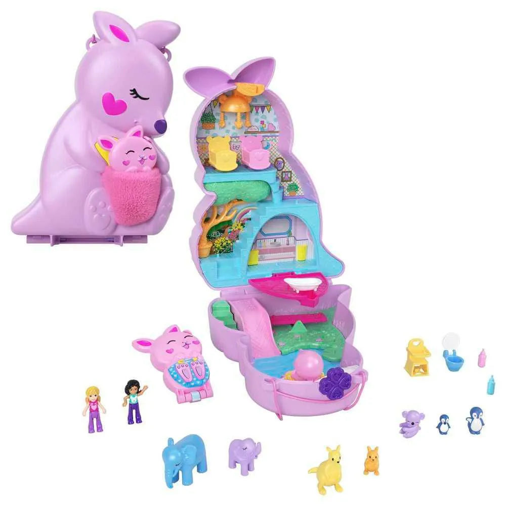 Set de Juego Compacto Bolsa de Canguro - Polly Pocket en oferta outlet Colombia saldos a huevo