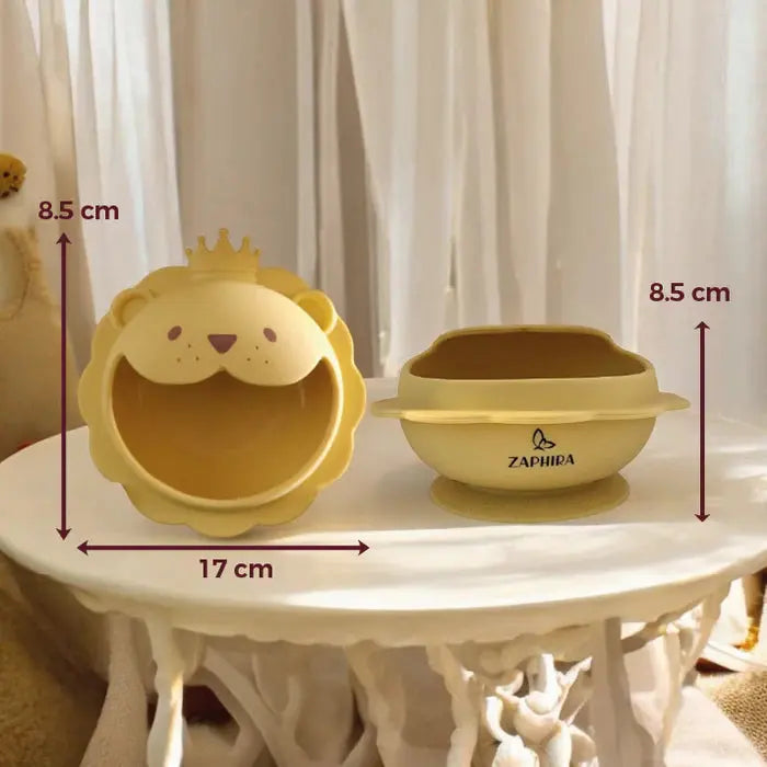 Bowl Tazón Antideslizante Animalitos - Zaphira