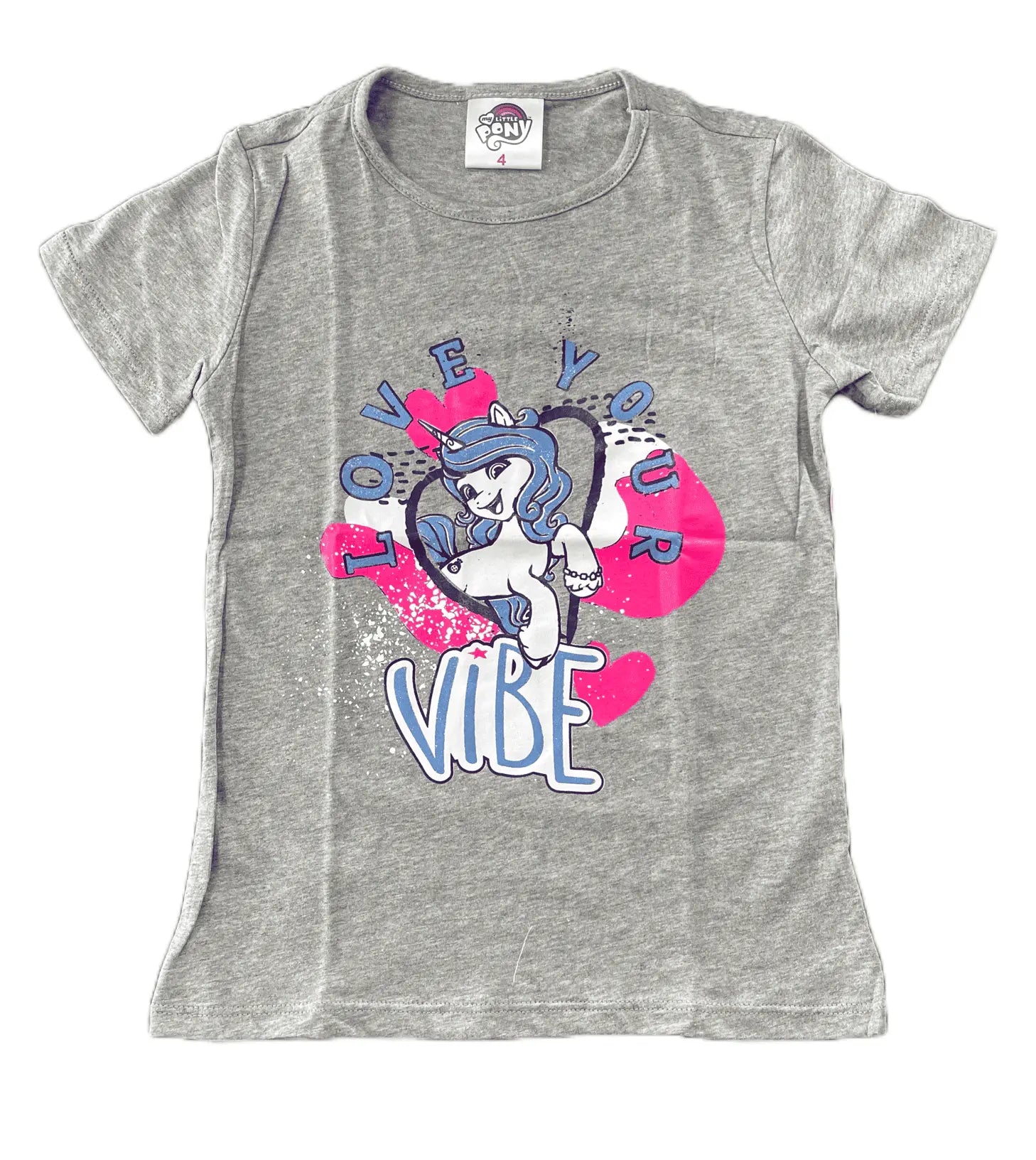 Camiseta básica infantil My Little Pony Love Your Bive en oferta outlet Colombia saldos a huevo