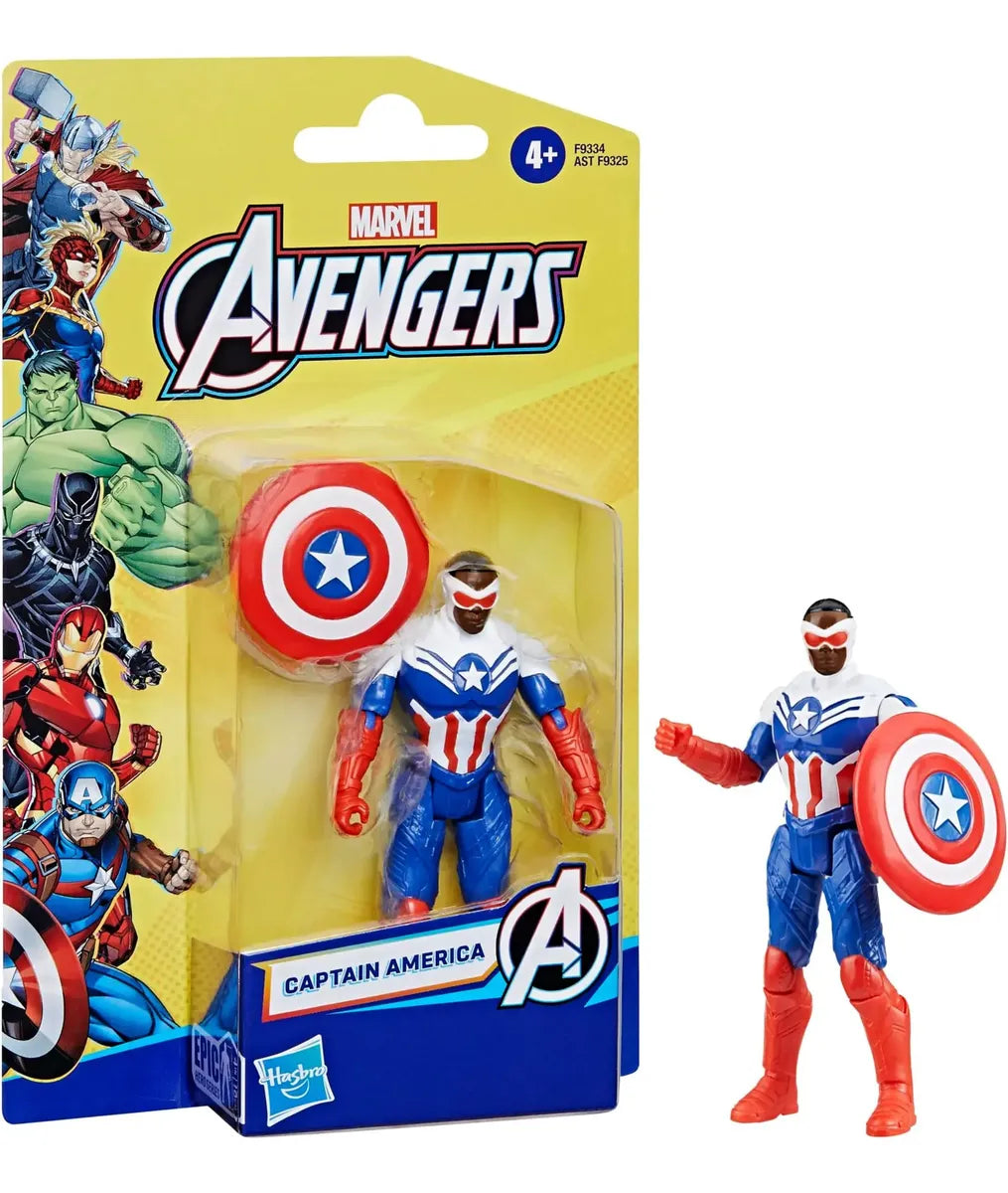 Figura de Acción Capitán América Marvel Epic Hero Series – Hasbro en oferta outlet Colombia saldos a huevo
