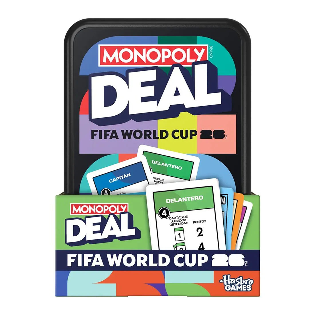 Juego de Cartas Monopoly Deal Copa Mundial de la FIFA 2026 – Hasbro