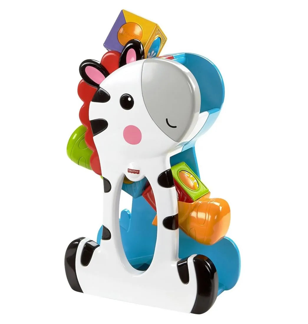 Cebra con Bloques de Actividades – Fisher Price en oferta outlet Colombia saldos a huevo