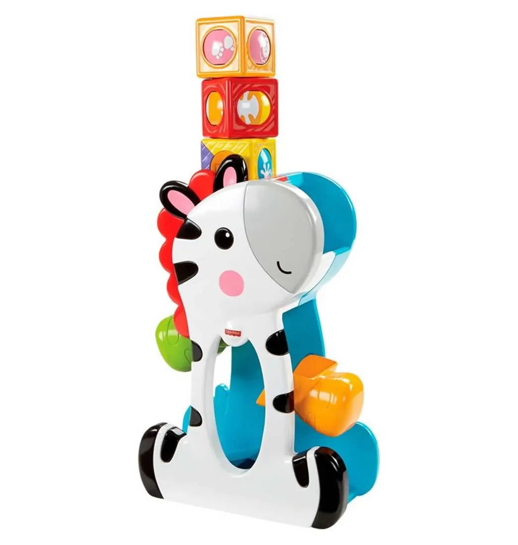 Cebra con Bloques de Actividades – Fisher Price en oferta outlet Colombia saldos a huevo