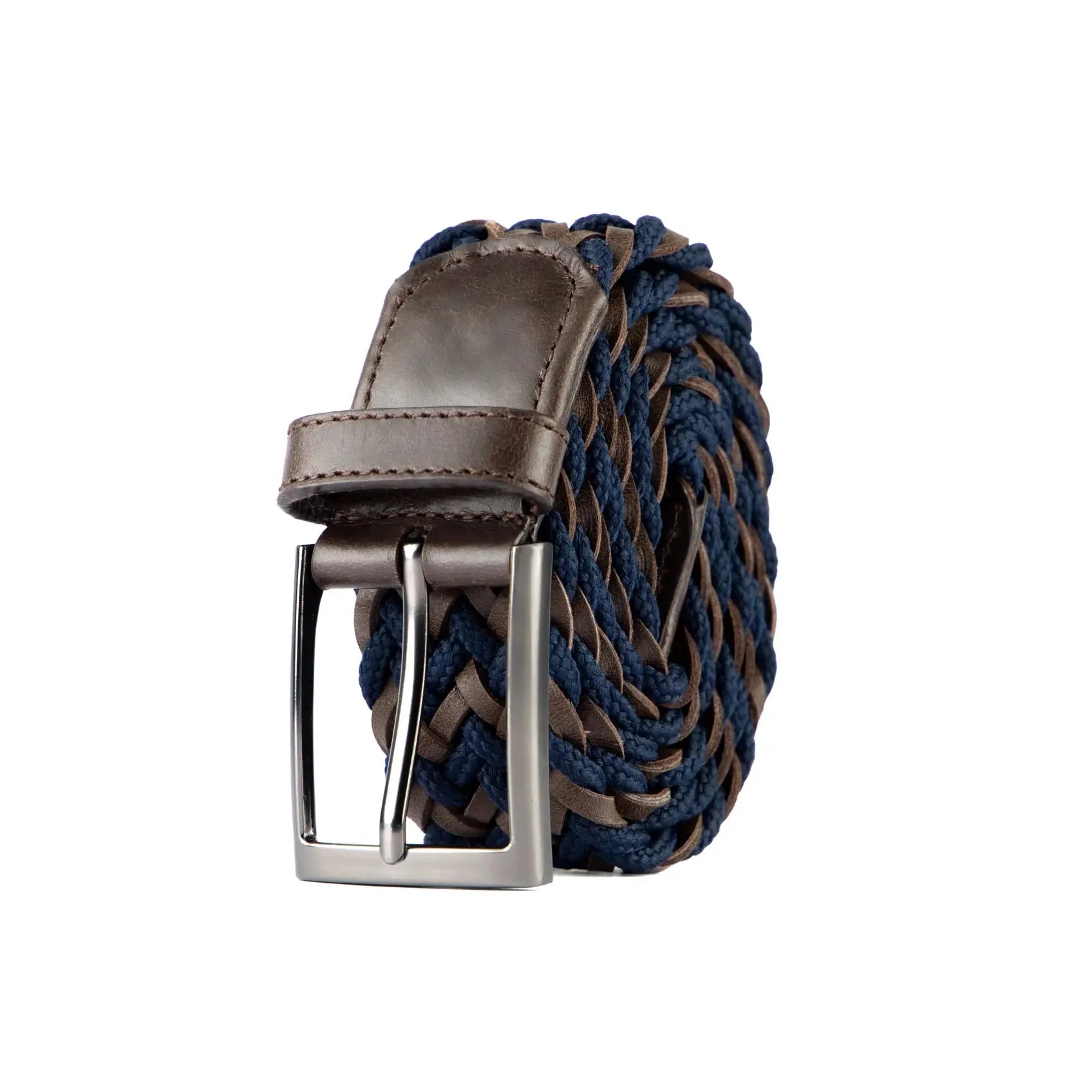 Cinturón Leather Fusion Azul-Café - LAZO en oferta outlet Colombia saldos a huevo