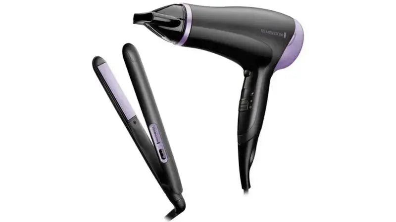 Combo Plancha Alisadora y Secador Remington libre de frizz D3016GP Saldos A Huevo
