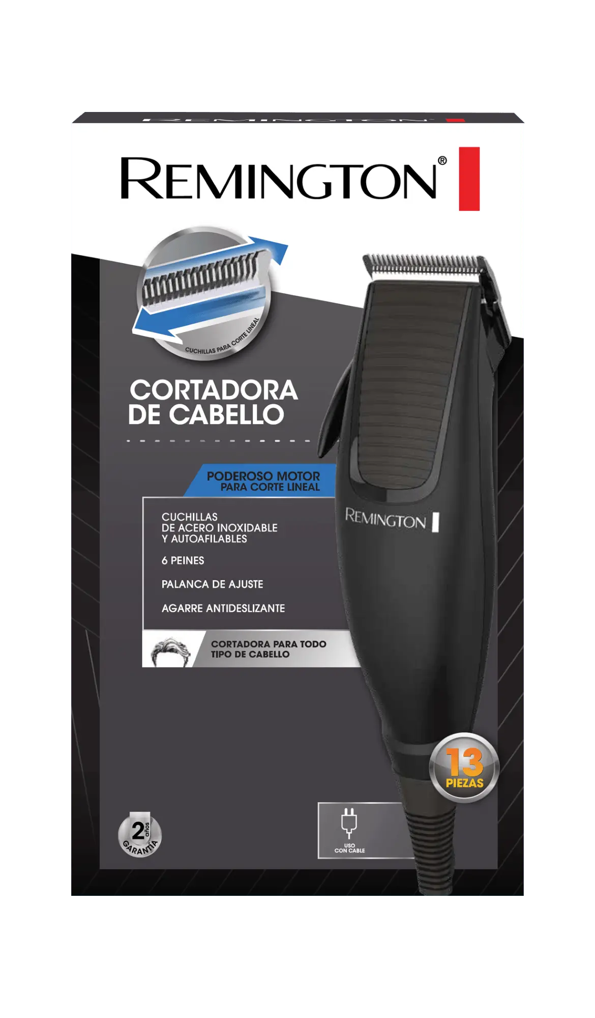Cortadora de Cabello Remington HC1096A-110F en oferta outlet Colombia saldos a huevo