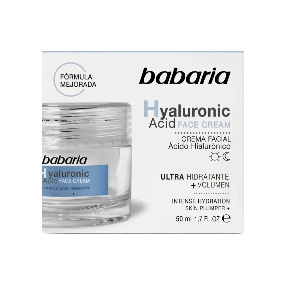 Crema Facial Ácido Hialurónico Babaria 50ml