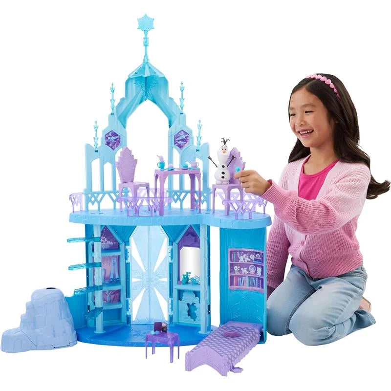 Palacio de Hielo de Elsa Disney Frozen con Olaf – Mattel