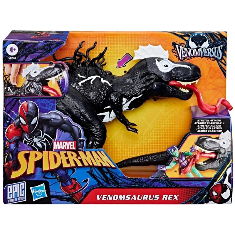 Figura Spider Man Epic World Venosaurus Rex - Hasbro
