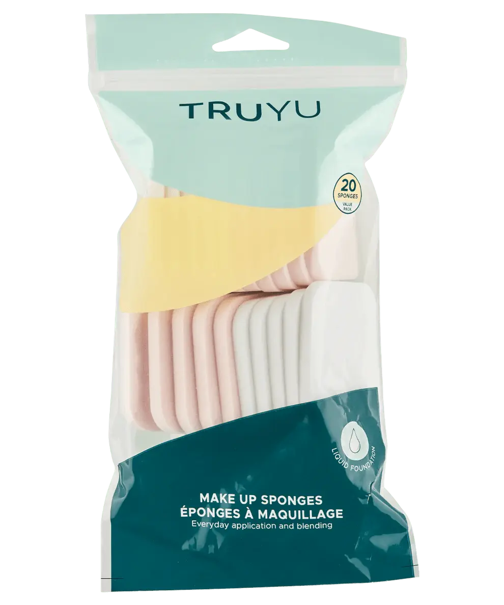 Esponjas De Maquillaje x 20 und TRUYU en oferta outlet Colombia saldos a huevo