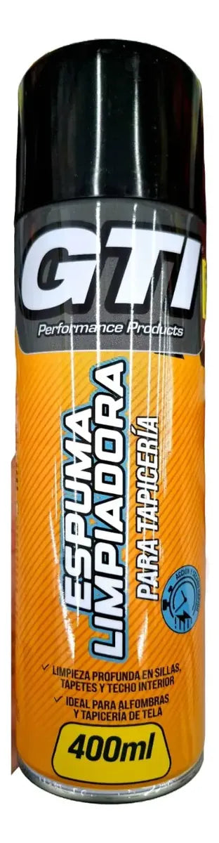 Espuma Limpiadora para Tapicería de Vehículos 400 ml – GTI