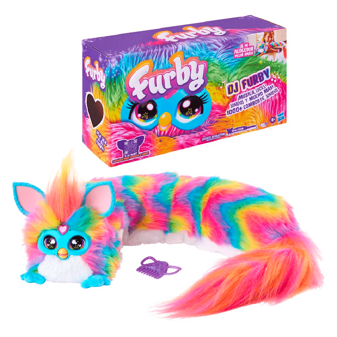 Furby DJ Arcoíris Interactivo – Hasbro