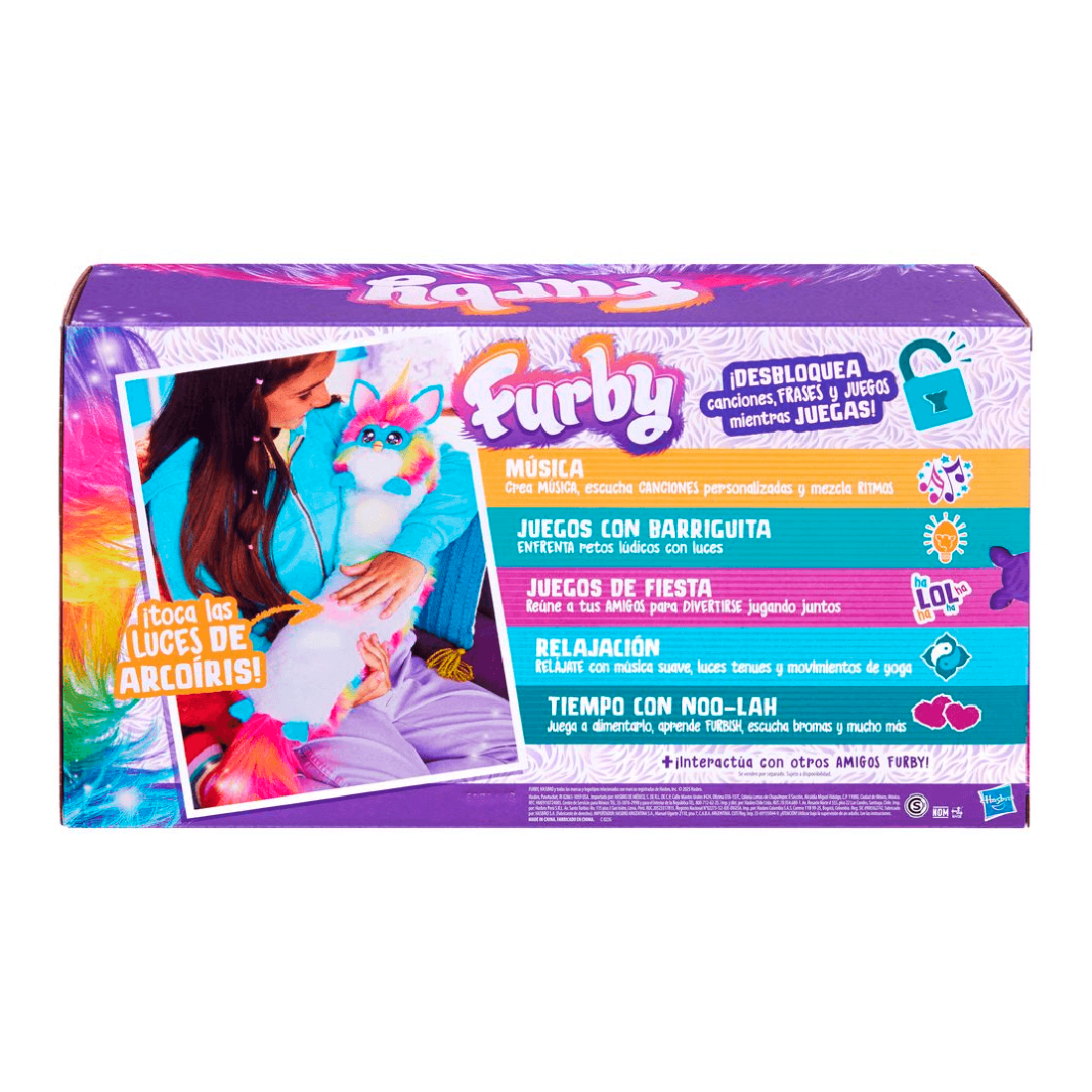 Furby DJ Arcoíris Interactivo – Hasbro