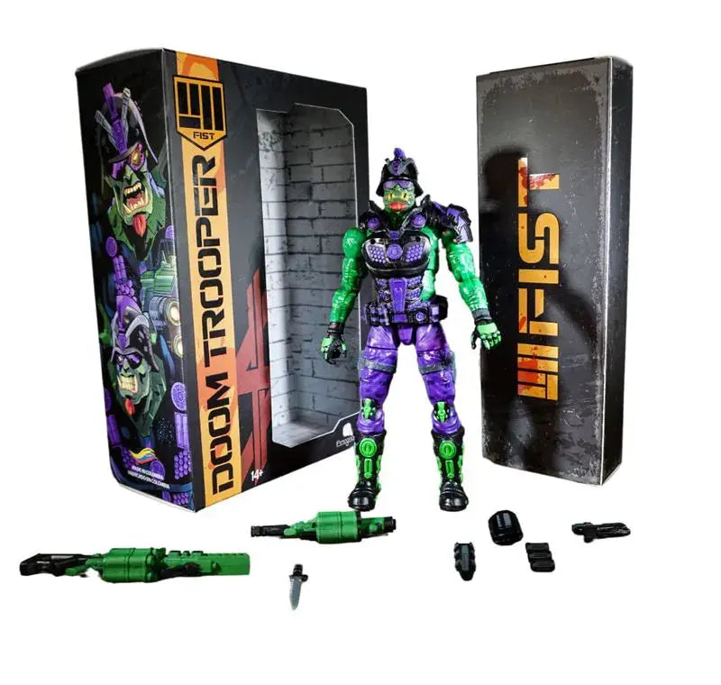 Figura de Acción Doom Trooper Articulada - Fist en oferta outlet Colombia saldos a huevo