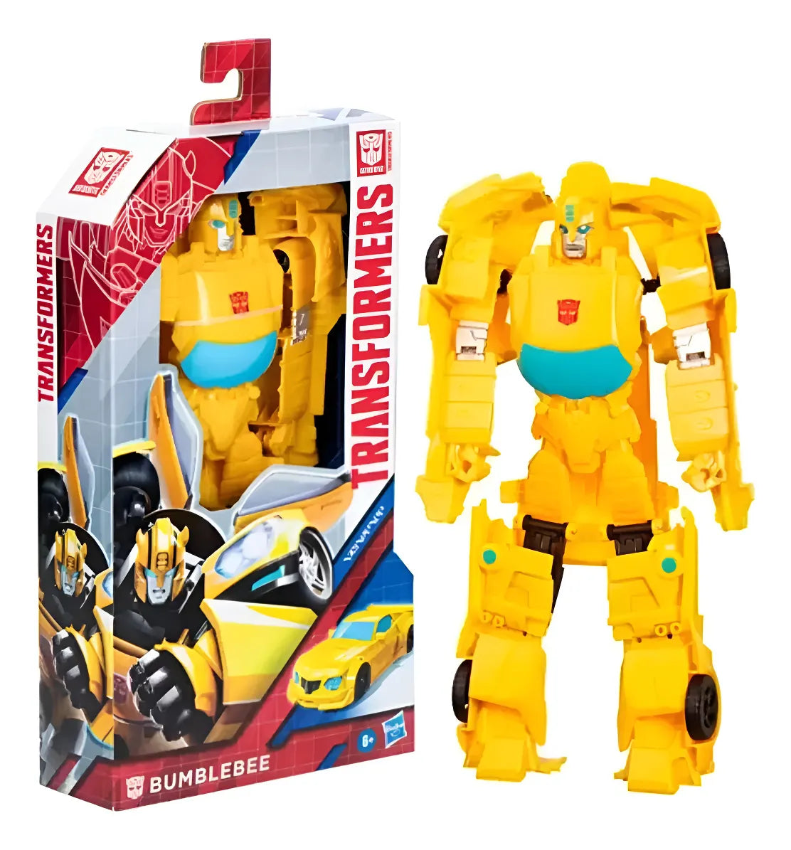 Figura Convertible Transformers Titan Changers Bumblebee - Hasbro en oferta outlet Colombia saldos a huevo