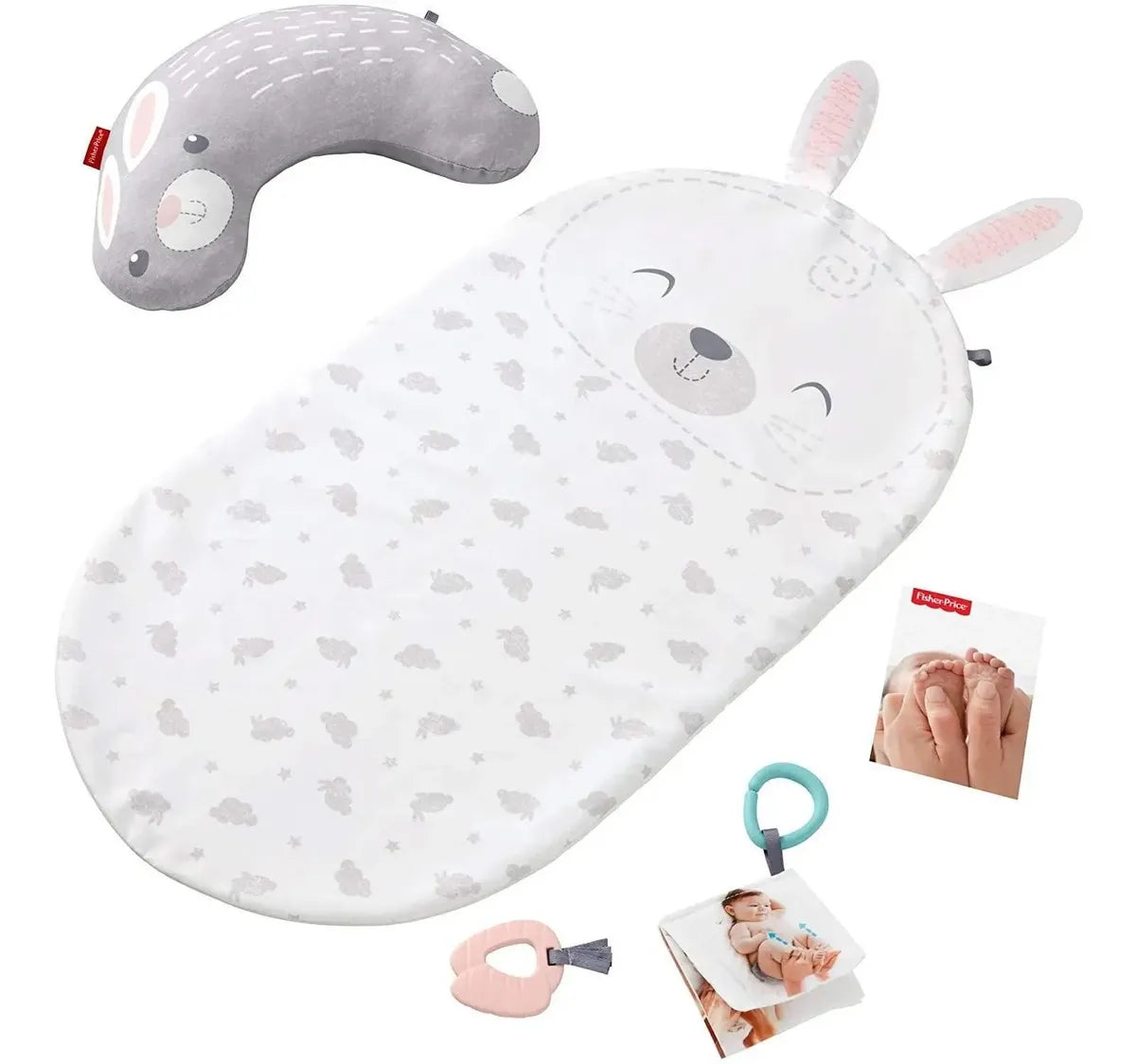 Set de Masaje y Estimulación Relajante Conejo – Fisher Price