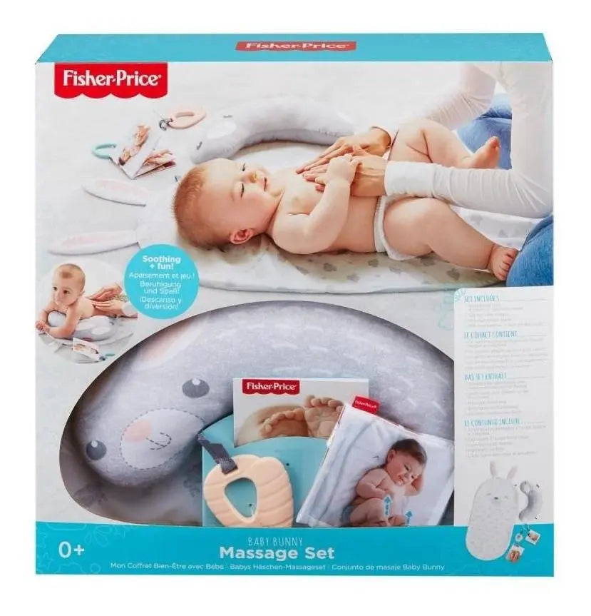 Set de Masaje y Estimulación Relajante Conejo – Fisher Price