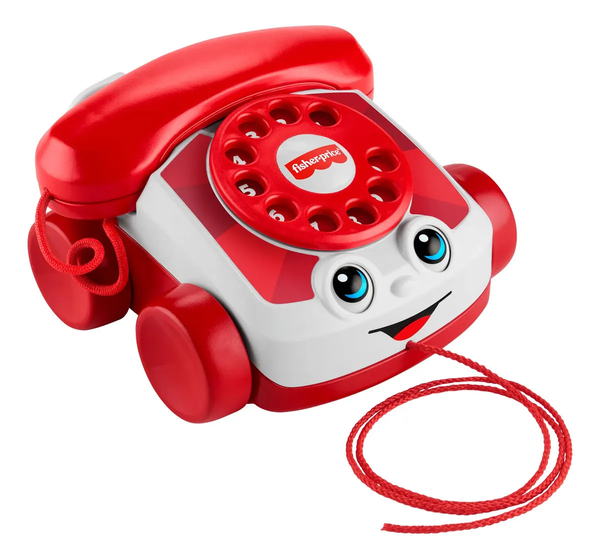 Teléfono Parlanchín 80 años Mattel– Fisher Price en oferta outlet Colombia saldos a huevo