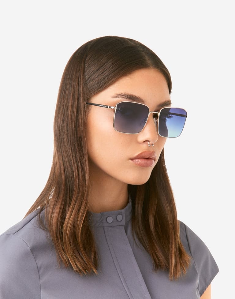 Gafas de Sol Hawkers IRIS Silver Blue Denim en oferta outlet Colombia saldos a huevo