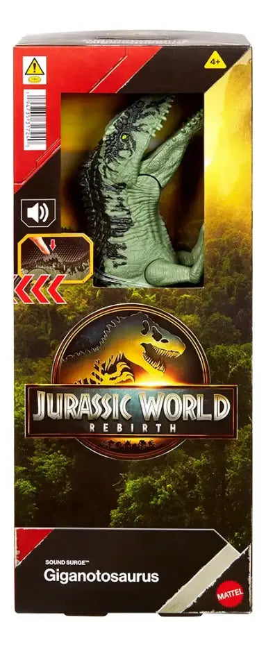 Dinosaurio Giganotosaurus 30 cm con Sonidos Jurassic World Rebirth – Mattel en oferta outlet Colombia saldos a huevo