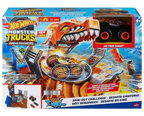 Hot Wheels Monster Trucks Desafío Giratorio – Mattel
