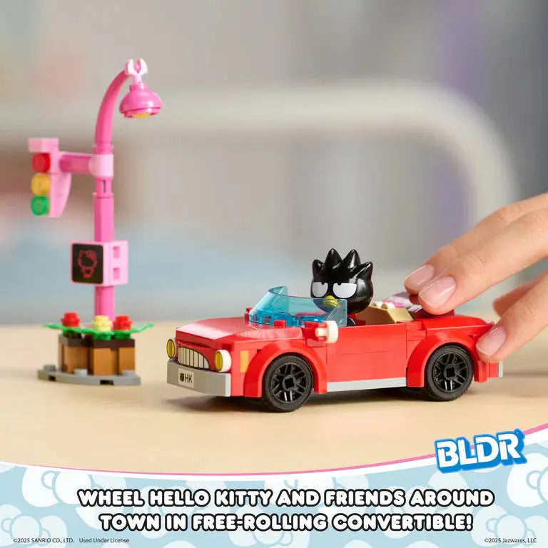 Hello Kitty y Sus Amigos Set de Costrucción Badtz-Maru’s Convertible - BLDR