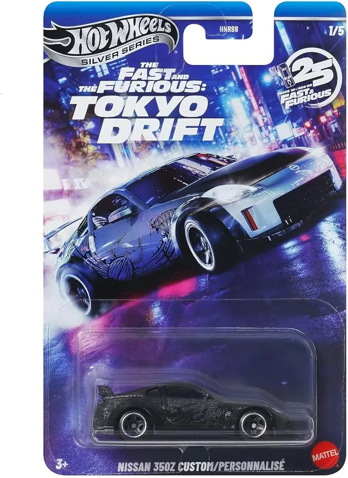 Hot Wheels Nissan 350Z Custom Serie Silver 1/5 - MATTEL en oferta outlet Colombia saldos a huevo