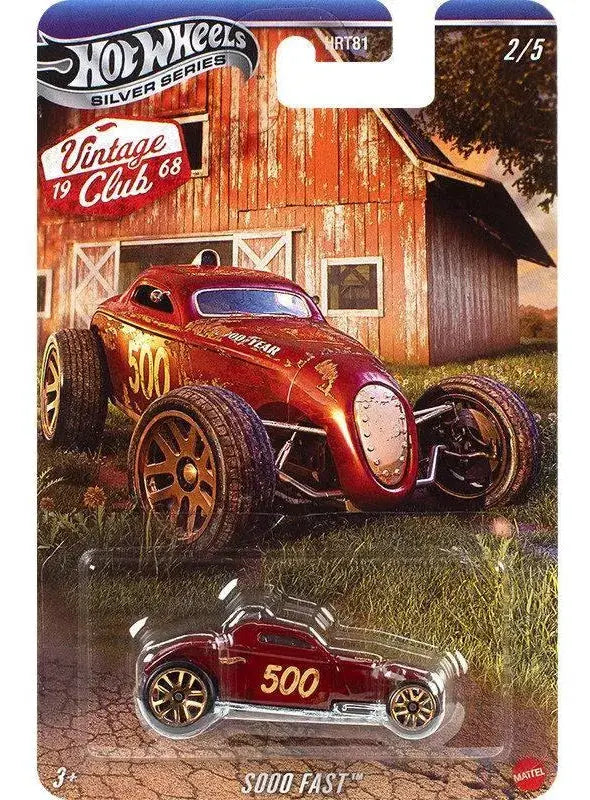 Hot Wheels Silver Series Vintage Racing Club '68 Sooo Fast