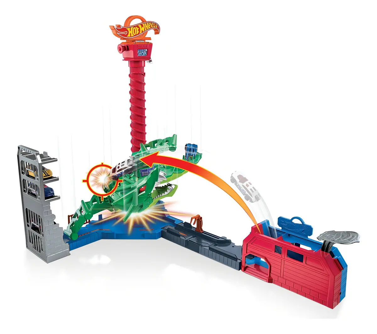 Hot Wheels City Air Attack Dragon – Mattel