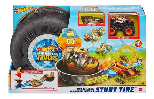 Hot Wheels Monster Trucks Llanta de Acrobacias - Mattel