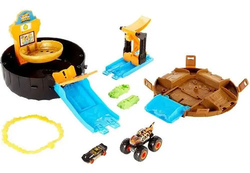 Hot Wheels Monster Trucks Llanta de Acrobacias - Mattel