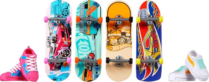 Hot Wheels Skate Pack Tenis Fucsia-Blanco – Mattel
