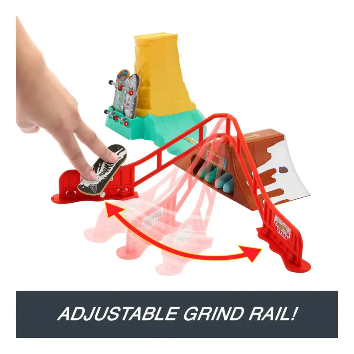 Hot Wheels Skate Postres y Parque de Skate - Mattel