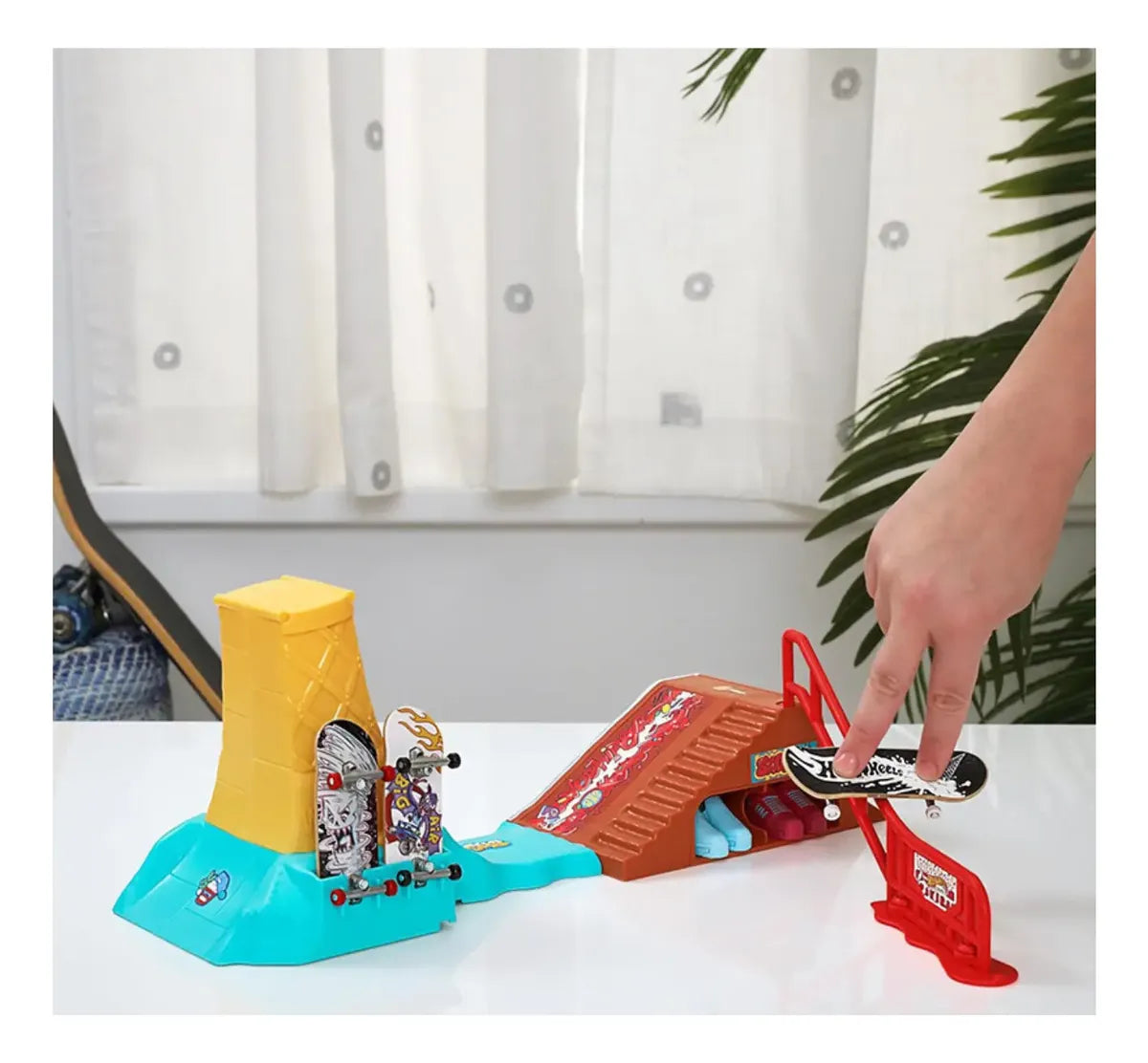 Hot Wheels Skate Postres y Parque de Skate - Mattel