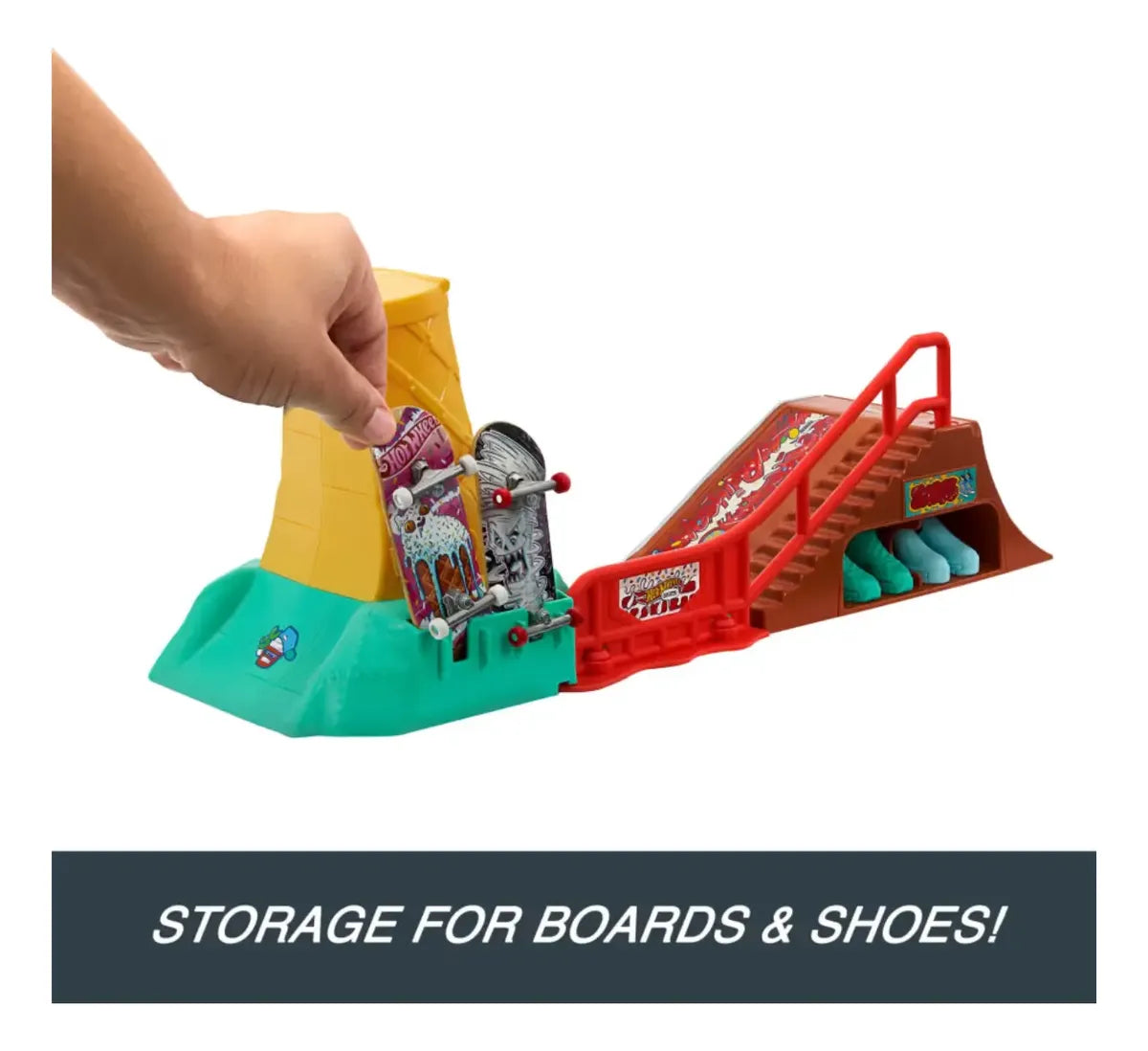 Hot Wheels Skate Postres y Parque de Skate - Mattel