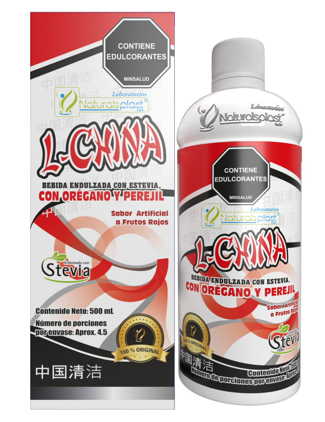 L-CHINA Concentrado 500 ml – Laboratorios Naturals Plast