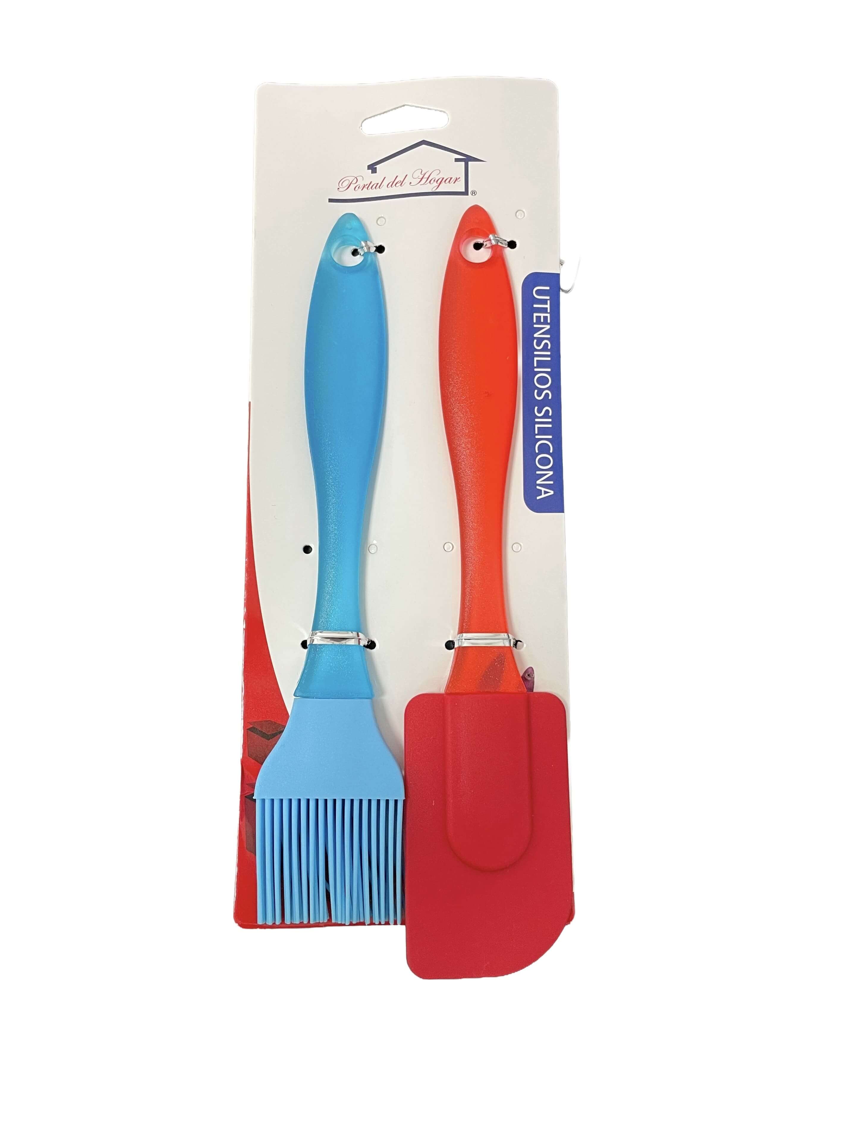 Set Brocha y Espatula de Silicona - Portal del Hogar en oferta outlet Colombia saldos a huevo